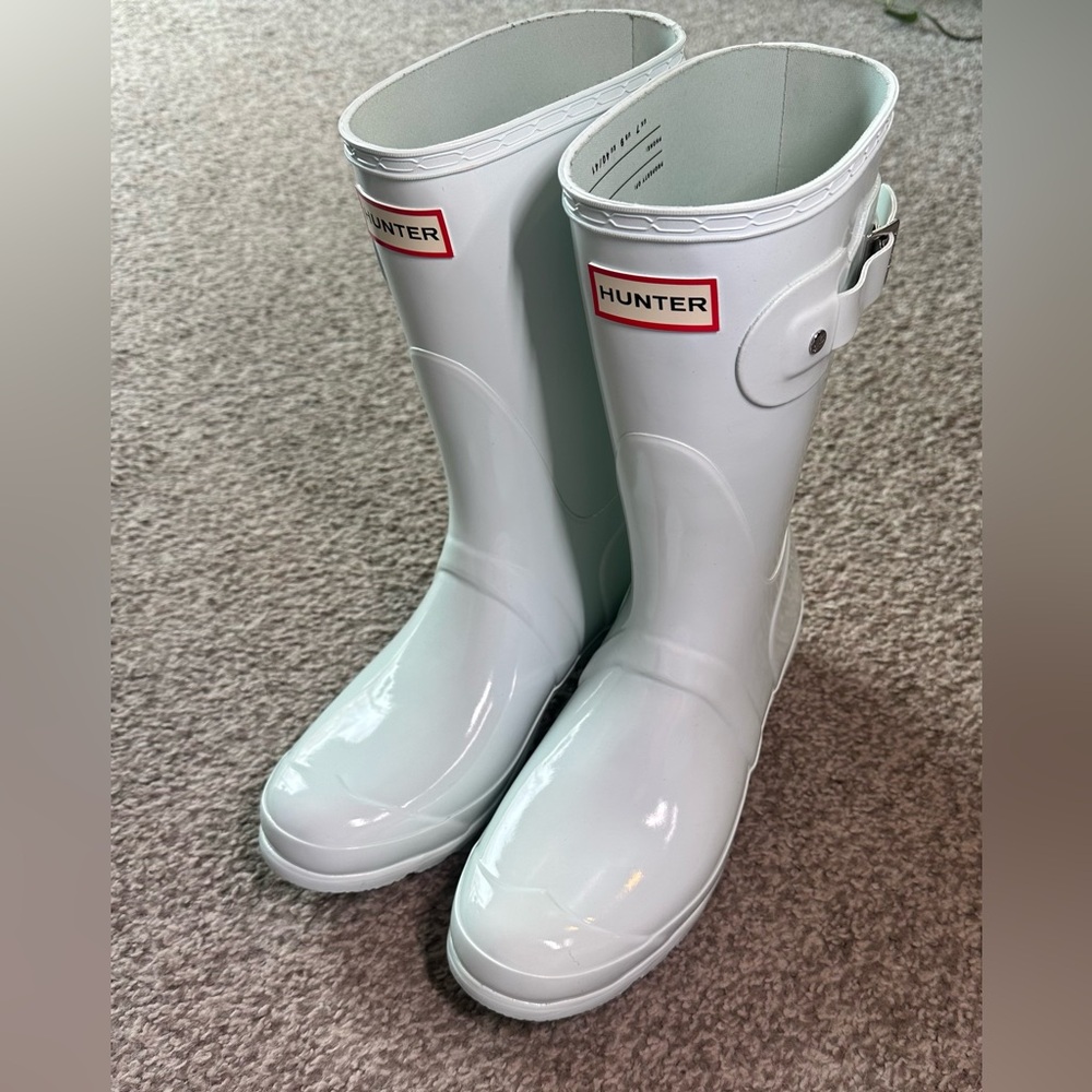 Hunter White Winter & Rain Boots